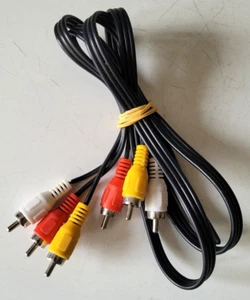 Câble RCA 3 Couleurs 1m20 - Entrée & Sortie Mâle Mâle - Imagen 1 de 1