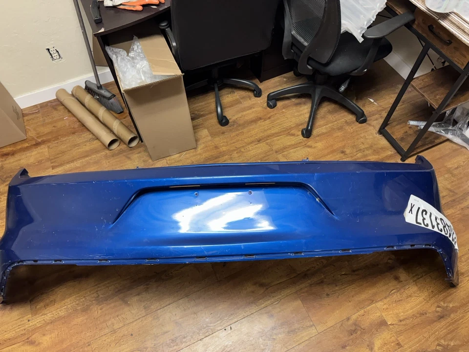 PARA-CHOQUE TRASEIRO FORD MUSTANG GT350 SHELBY 2017 2018 2019 - Imagem 1 de 4