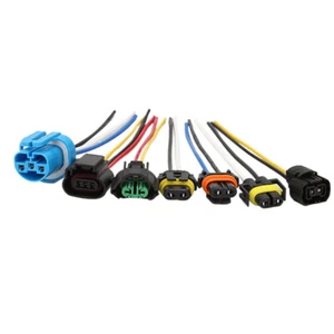 H16 H9 H11 Bulb Wire Connector 12V Car Headlight Cable Plug Car Fog Lamp Bu$h - Picture 1 of 13