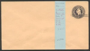 U.S. #U470e-471e Mint Entires - 2c on 3c Dark Violet, Dbl Surcharge - Picture 1 of 1