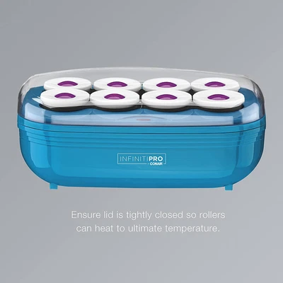 Rodillos calientes flocados de cerámica turmalina calor instantáneo INFINITIPRO de Conair Foto 1 de 3