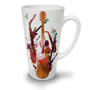 Wellcoda bunter Bass Rock Sound Latte Becher 12/17oz - Bild 1 von 15
