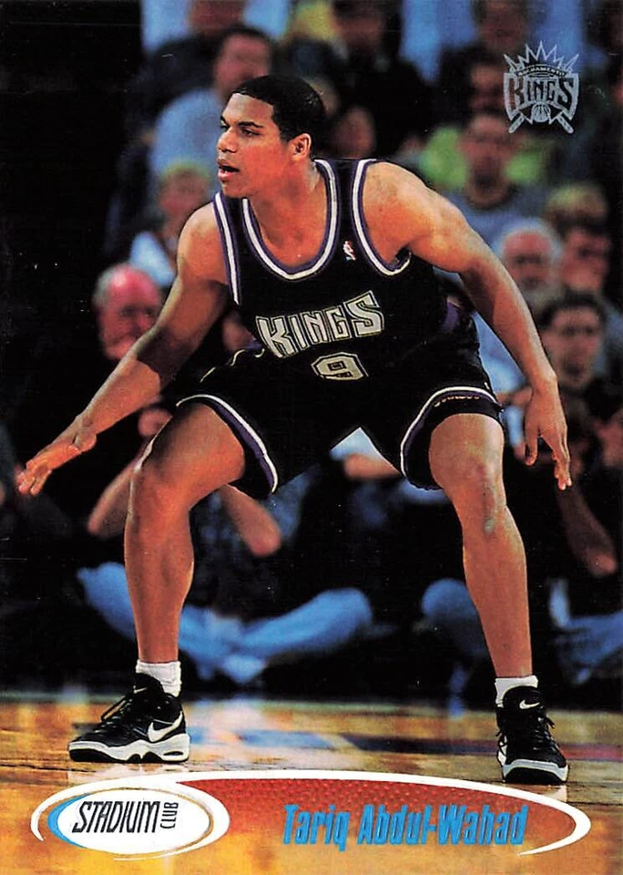 1998 Stadium Club #162 Tariq Abdul-Wahad Sacramento Kings - Image 1 of 2