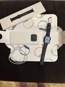 Apple Watch Series 6 GPS Cellular 44mm Grafit Stal nierdzewna - Zdjęcie 1 z 5