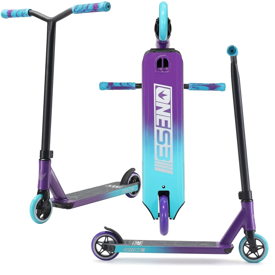 Envy Scooters One S3 Complete Scooter- Purple/teal