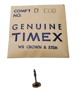 Vástago y corona Timex genuinos NOS 20242463, 2024264, D008 - Imagen 1 de 1