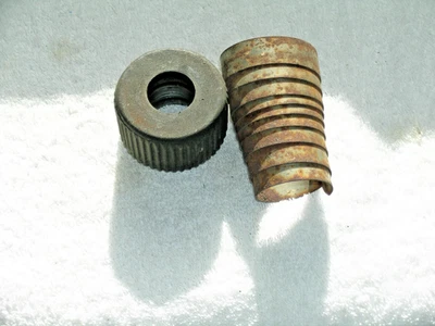 XK 120 - 150 Volante Telescópico Muelle y Anillo de Bloqueo Necesita Limpieza U Foto 1 de 2