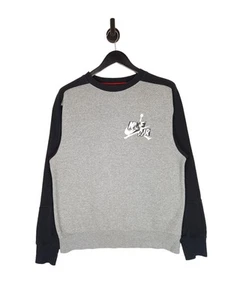 Sudadera Nike Air Jordan Jumpman Talla S/M En Gris Para Hombre Jersey Calce Grande - Imagen 1 de 3