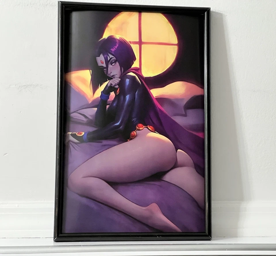 Teen Titans Raven Art Poster - image 1 of 1