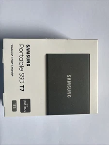 Samsung T7 500GB Portable External SSD - Titan Grey (MU-PC500T/WW) - Afbeelding 1 van 4