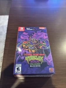 TMNT: Mutants Unleashed Deluxe Edition Nintendo Switch NEW SEALED - Picture 1 of 3