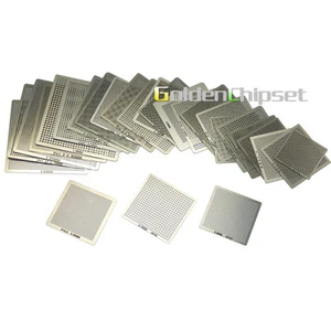 27pcs Directly Heat Rework BGA Reball Reballing Universal Stencil Template Set - Picture 1 of 6
