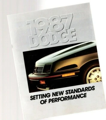 Dodge Aries 1987/omni/colt/ram/50/diplomático/cargador/600/folleto de camioneta pickup Foto 1 de 4