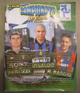 *CAMPIONATO DI CALCIO SERIE A 1997/98*MINI ALBUM FIGURINE-BUBBLE GUM CHEWING GUM - Foto 1 di 11