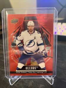 2022-23 Upper Deck Allure Red Rainbow Parallel #22 Victor Hedman