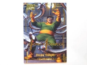 2016 Jusko Marvel Masterpieces Doctor Octopus carta firma pellicola oro #49 quasi nuova-M! - Foto 1 di 2