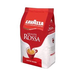 Lavazza Quality Red Coffee Beans 1 kg the nr1 Italian Service Packs