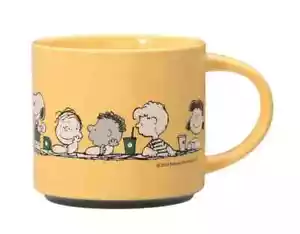 Starbucks X SNOOPY 14oz YELLOW Friendship Ceramic Coffee Mug NEW BOXED Cup - Picture 1 of 1