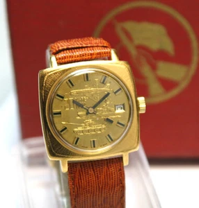 GUB GLASHÜTTE Spezimatic Jubiläumsuhr 20 Jahre Nationale Volksarmee inkl.Service - Bild 1 von 9