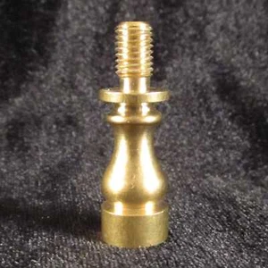 LAMP FINIAL / SHADE RISER for old antique lamp 1/4-27 / raiser / 1" extension - Picture 1 of 3