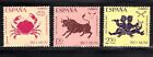 Rio Muni Stamp Scott #70-72, Zodiac Signs, Set of 3, MNH, $1.35
