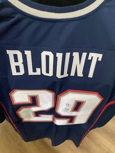 Maglietta Patriot LeGarrette Blount firmata personalizzata XL New England - Foto 1 di 4