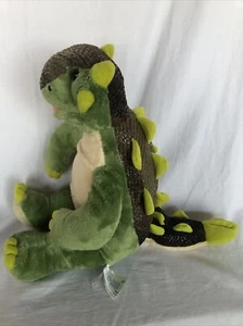 Build A Bear Green Ankylosaurus Dinosaur 18” Textured Plush with Green Spikes - Bild 1 von 8