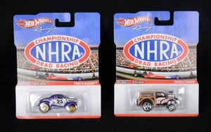 (2) BRAND NEW 2011 Hot Wheels NHRA Drag Racing CARS Diecast - FACTORY SEALED - Picture 1 of 2