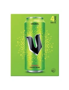 V Energy Drink 500ml Pack de 4 x 1 - Imagen 1 de 1