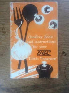 Vintage Cookery Book Recipes & Instructions for your GEC Little Treasure booklet - Picture 1 of 1