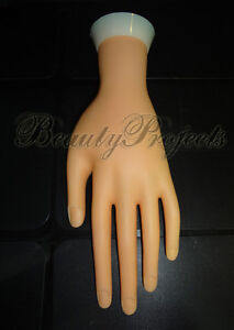 Mannequin à main pratique avec support côté gauche doigts pliables poids léger doux