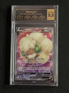 POKEMON Card Game- WHIMSICAL V FULL ART ULTRA RARE - GEM MINT 9.5 - Picture 1 of 1