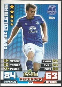 TOPPS MATCH ATTAX EXTRA 2014-15- #093-EVERTON-SEAMUS COLEMAN - Picture 1 of 1
