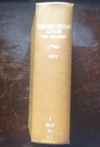 AUTOREN DES 20. JAHRHUNDERTS Erste Beilage Kunitz 1955 HARDBACK Buch - Bild 1 von 12