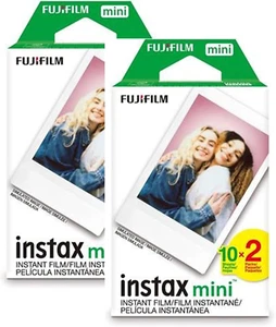 Instax Mini Sofortbildfilm, 2 x 10 Aufnahmen x 2er Pack (insgesamt 40 Aufnahmen) Vorteilsset - Bild 1 von 12