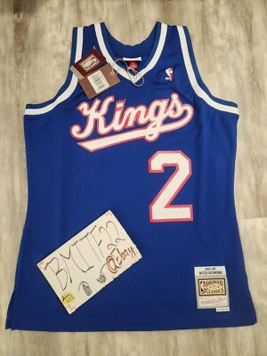 NWT Mitch Richmond Sacramento Kings 92-93 Mitchell & Ness Swingman Jersey Men L - Image 1 of 4