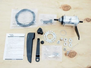 Nuovo! Sturmey-Archer S-RC3(II) Kit Mozzo 36 Fori 3 Velocità Intl18T Ingranaggio Freno Sottobicchiere - Foto 1 di 14