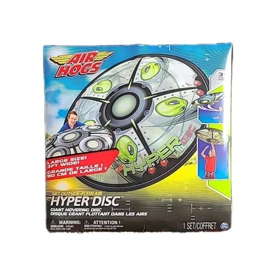 AIR HOGS HYPER DISC Giant 3’ Wide ALIEN Large Hovering Disc Helium Air New  - Image 1 of 2