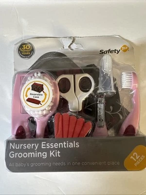 Safety 1st Nursery Essentials Grooming Kit 12 Pieces White/Pink Foto 1 de 4