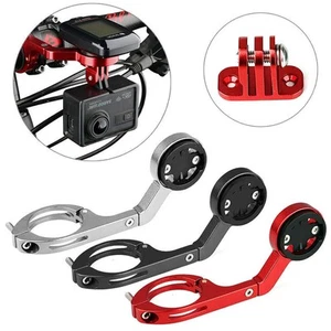 Fahrrad integrierte Lenker Out Front Halterung Halter Set für Garmin Bryton GoPro Handy - Bild 1 von 15