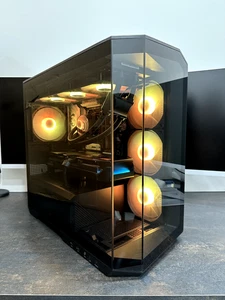 GAMING PC AMD Ryzen 7 9800x3d NVIDIA RTX 5080 4TB M.2 SSD 64GB DDR5 6000mhz - Picture 1 of 8