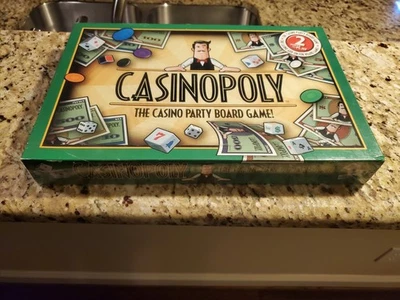 🔥 Juego de mesa Casinopoly vintage NUEVO SELLADO DE FÁBRICA ¡RARO! Foto 1 de 4