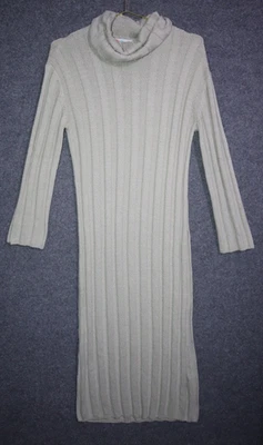 Vestido Suéter Free People Beach Wanda Cuello Alto Verde Grueso Mujeres XS USADO EN EXCELENTE ESTADO Foto 1 de 4