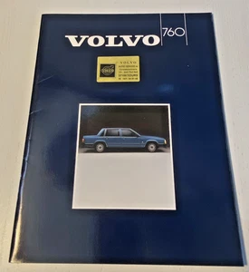 Brochure de Vente VOLVO 760 - 1985 - Bel Etat. - Picture 1 of 7