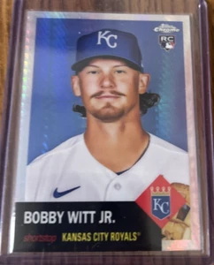 2022 Topps Chrome Platinum Prism Refractor Bobby Witt Jr. Rookie RC Royals - Picture 1 of 4