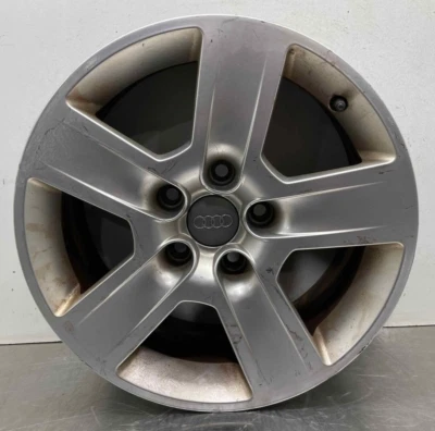 2002 Audi A4 Quattro Oem Rim Factory Wheel 16" X 7" 5 Spoke Scuffs 8e0601025b 04 Foto 1 de 4