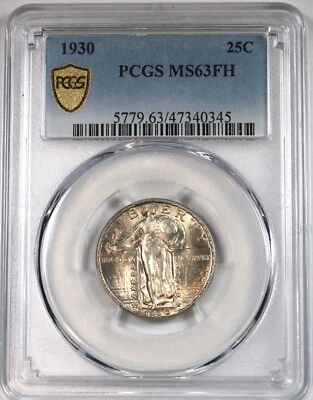 1930 Standing Liberty Quarter - PCGS Graded MS63 FH !! - Image 1 of 3