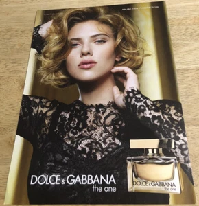 2011 SCARLETT JOHANSSON per Dolce & Gabbana the One - Pubblicità fragranza rivista - Foto 1 di 1