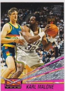 Tarjeta de baloncesto KARL MALONE 1993 BEAM TEAM Topps Stadium Club TSC UTAH JAZZ - Imagen 1 de 2