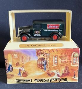 Matchbox ￼Models Of Yesteryear 1937 GMC Van Steinlager Beer Truck 1:43 Scale